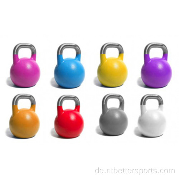 Buntes Wettbewerbseisenguss 15 kg Kettlebell